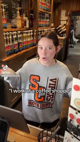 UM, I like serve 💁🏼‍♀️ #coffeeshop #newleaf #barista #serverlife 