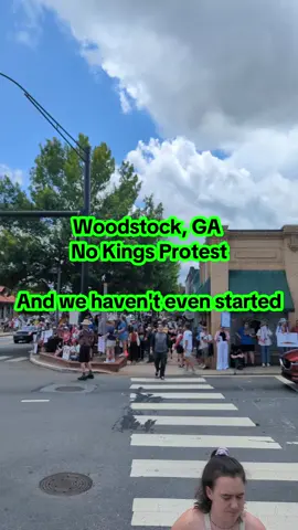 June 14 is No Kings Day in Woodstock, GA #nokings #june14 #protest #rally #woodstockga 