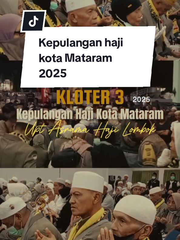 haji2025 kepulangan jama'ah haji kota mataram kloter 3 @asramahajilombok @kemenagntb1 @Inside Lombok @Lombok Post Official @MekkahMadinah @Tiaapril🤍 #CapCut #haji #haji2025 #kotamataramlombokntb  #lomboktimur #lomboktengah #lombokbarat #lombokutara #indonesia #fyp #fypage #fyppppppppppppppppppppppp #lombokvirall🌴🌴 