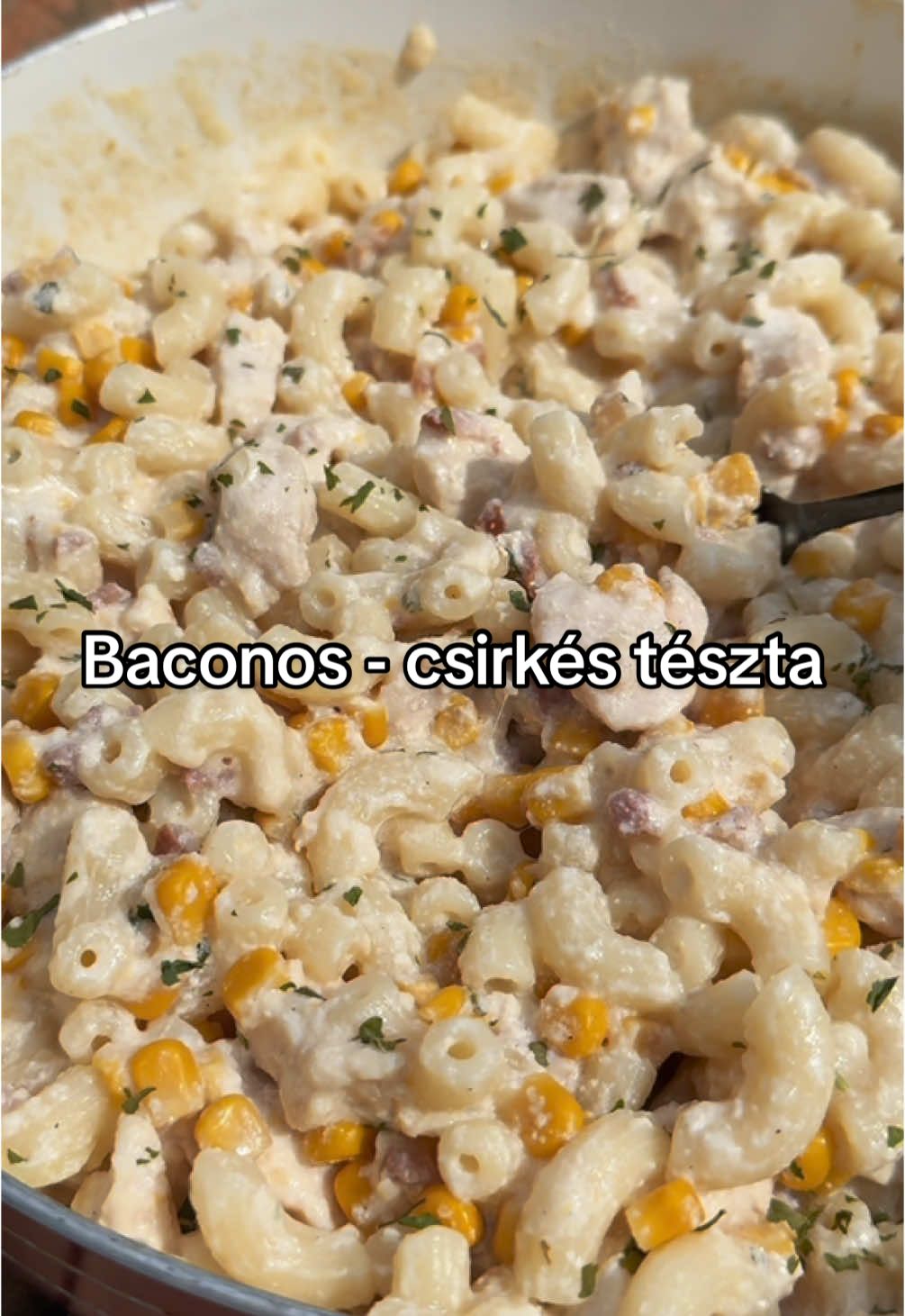 Baconos-csirkés tészta 🤩