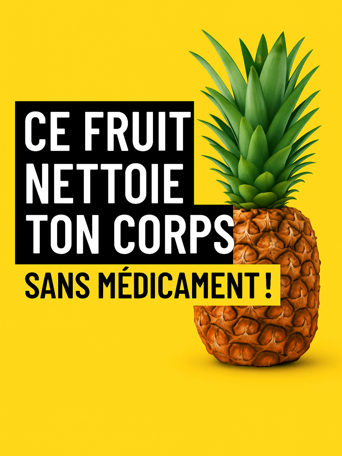 Découvre les bienfaits naturels de l’ananas pour ton corps.Tu ne verras plus jamais l’ananas de la même façon 🍍 📝 Disclaimer : Les informations partagées dans cette vidéo sont à but éducatif et ne remplacent pas un avis médical. Consulte toujours un professionnel de santé avant d'entreprendre quoi que ce soit. #SantéNaturelle   #AlimentationSaine   #DétoxNaturelle   #AstuceSanté   #NutritionPositive   #CorpsSain   #RemèdeNaturel   #SecretsDeSanté   #TikTokSanté   #FruitMédicament
