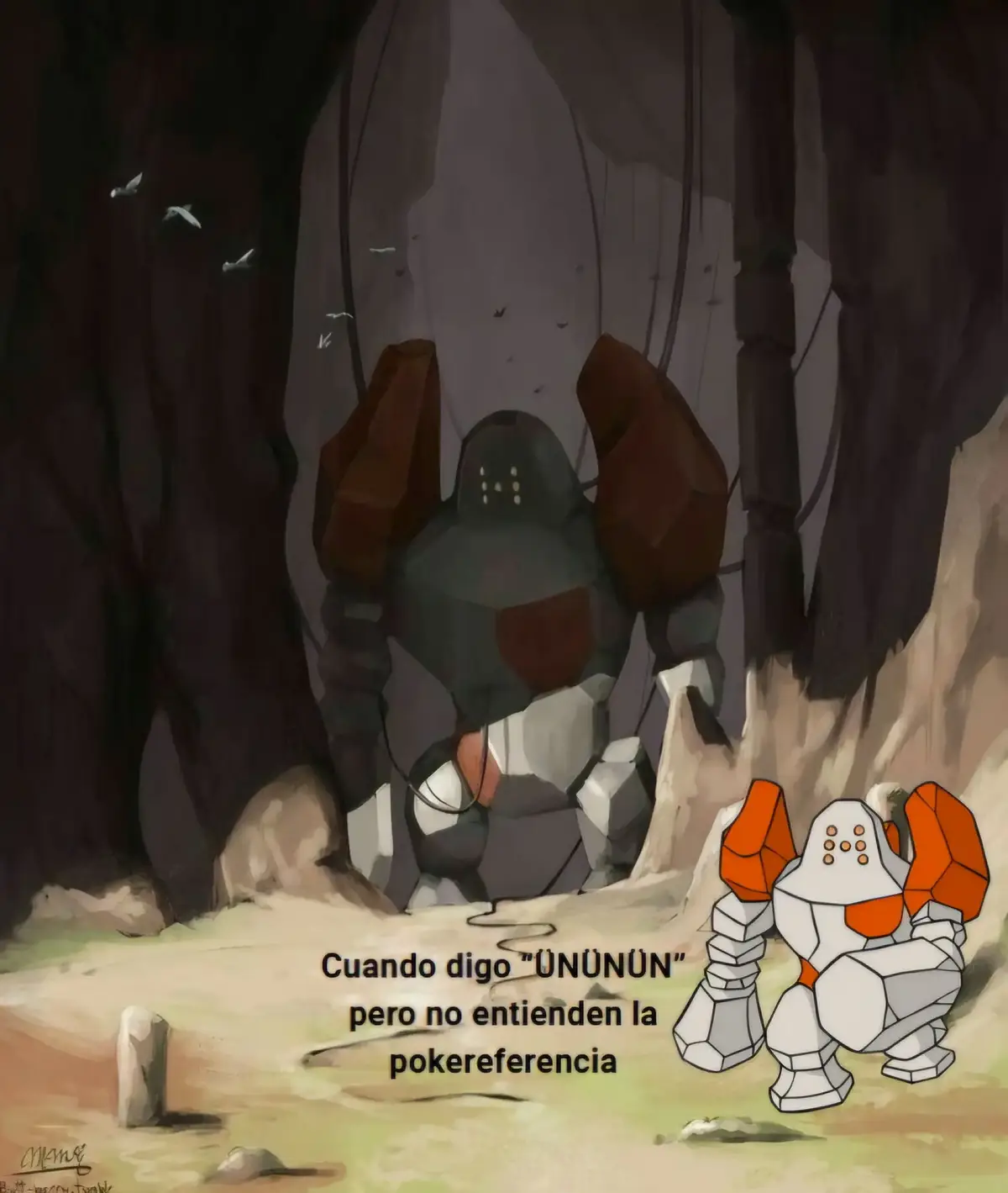 Entiende la Regivibra🔥 #pokemontiktok #Pokemon #pokemonmeme #regirock #regice #registeel #regigigas #regieleki #regidrago #regivibra 