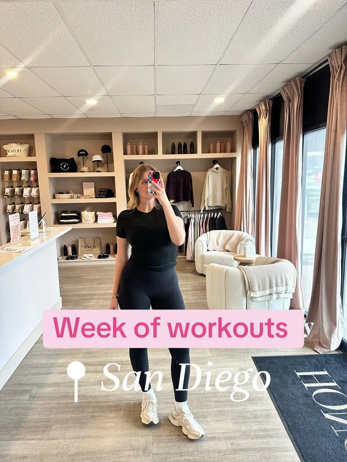 Week of Workouts in San Diego! 🌸💪🏻 @honorpilatesstudios @Yoga Box @Activate House @REVEL #sandiego #workout #weekofworkouts #fyp 