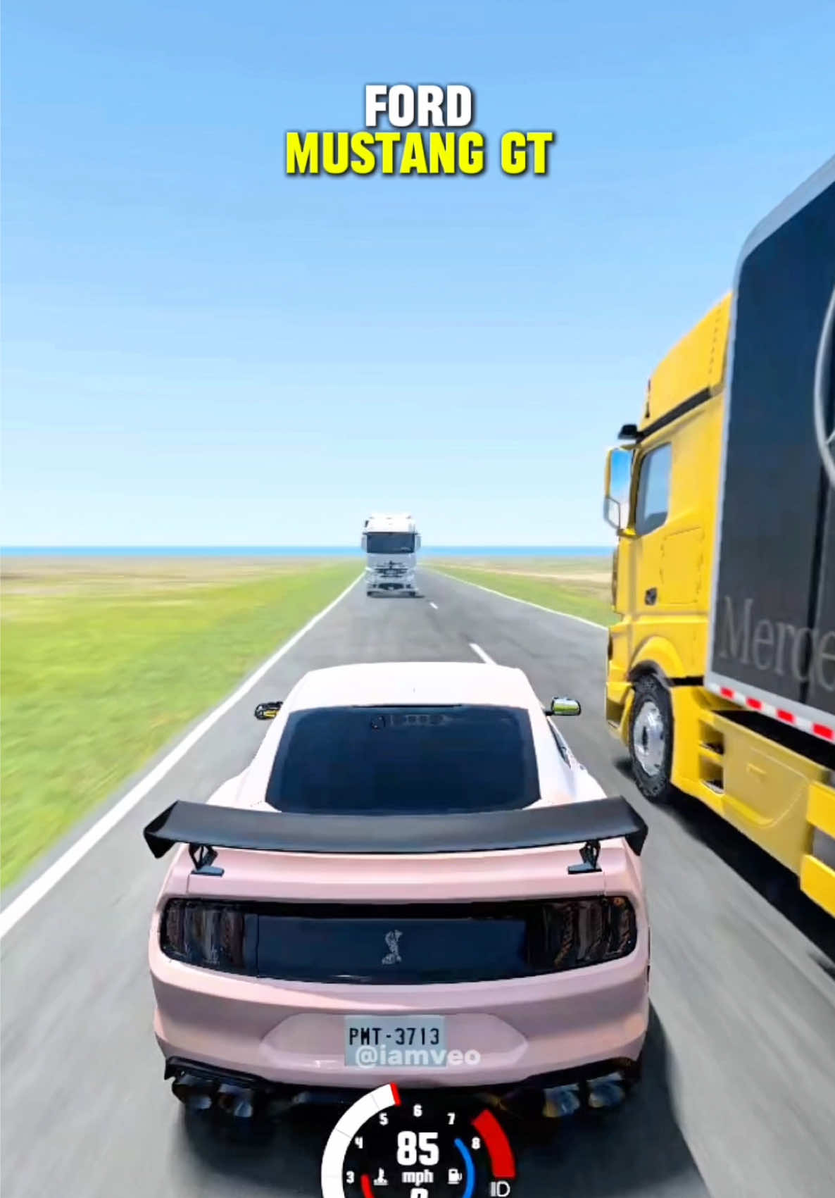 Which Car Overtake The Truck Safely? #beamngdrive #beamng #gaming #car #nissangtr_r35 #mercedesamgone #lamborghiniurus #porsche992carrera4gts #ferrari812 #ferrarisf90spider #fordmustanggt #lamborghinihuracangt #bmwm5f10compettion #chevroletcamarozl1 #fyp #foryou  @VEO🏅 