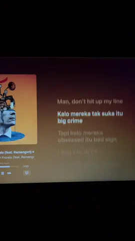 I don’t give a fuck, i’m me #suaradalamkepala #arielnoah #noahband #liriklagu #applemusic 