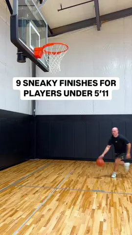 Sneaky finishes for short hoopers 🫡✅🎒 #basketball #basketballmoves 