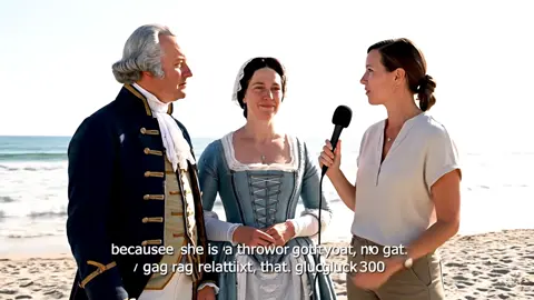 George and Martha wild!! #historytok #ai #aigenerated #comedyvideo #veo3 