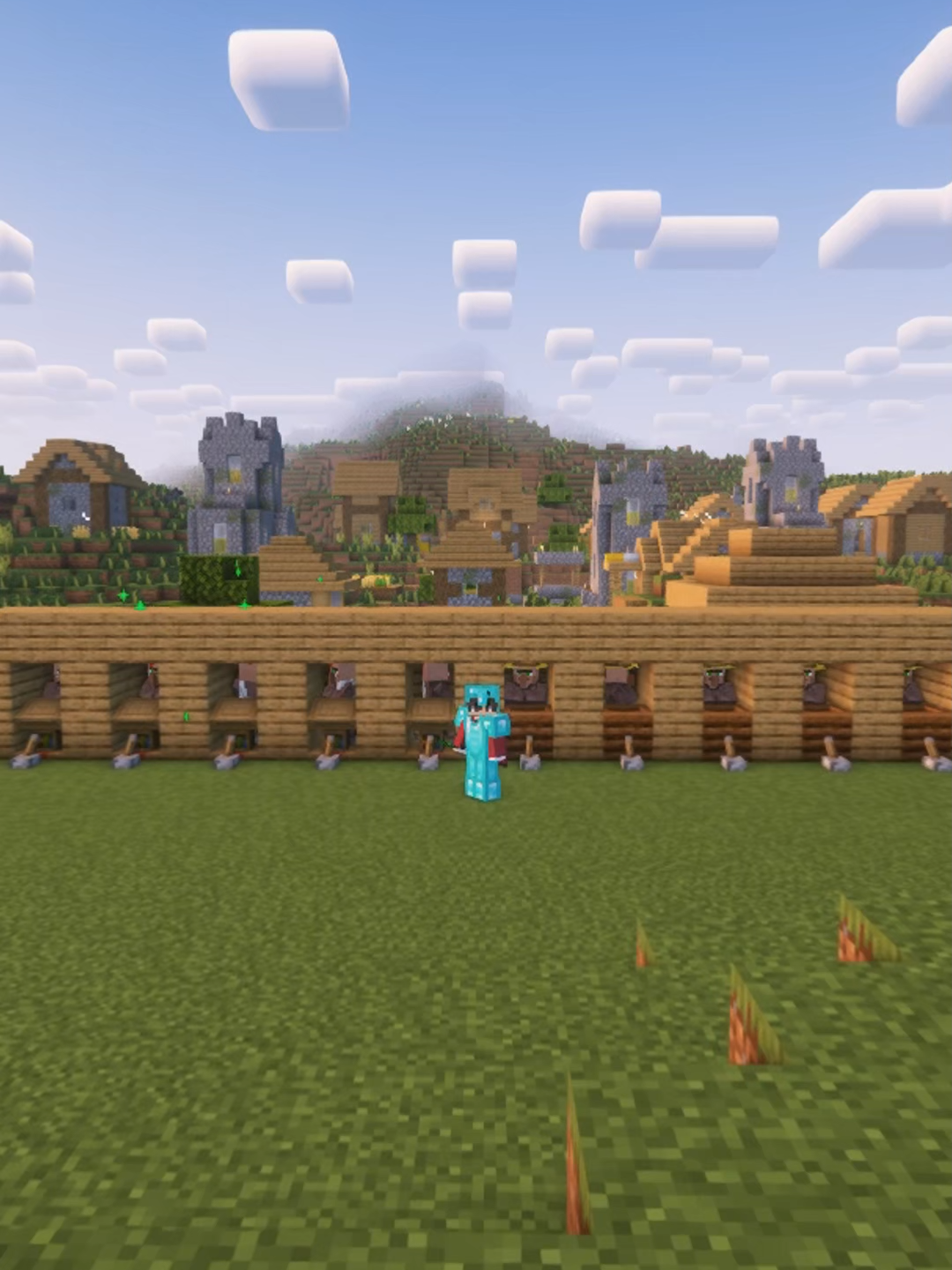 Villager Trading Hall #Minecraft #minecraftfarm #minecrafttutorial #tutorial  #java #bedrock #perte