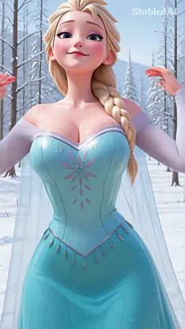 Frozen Elsa new dance trend? #frozen #elsa #disney #anime #dance #trend #edit #cosplay #fyp #viral 