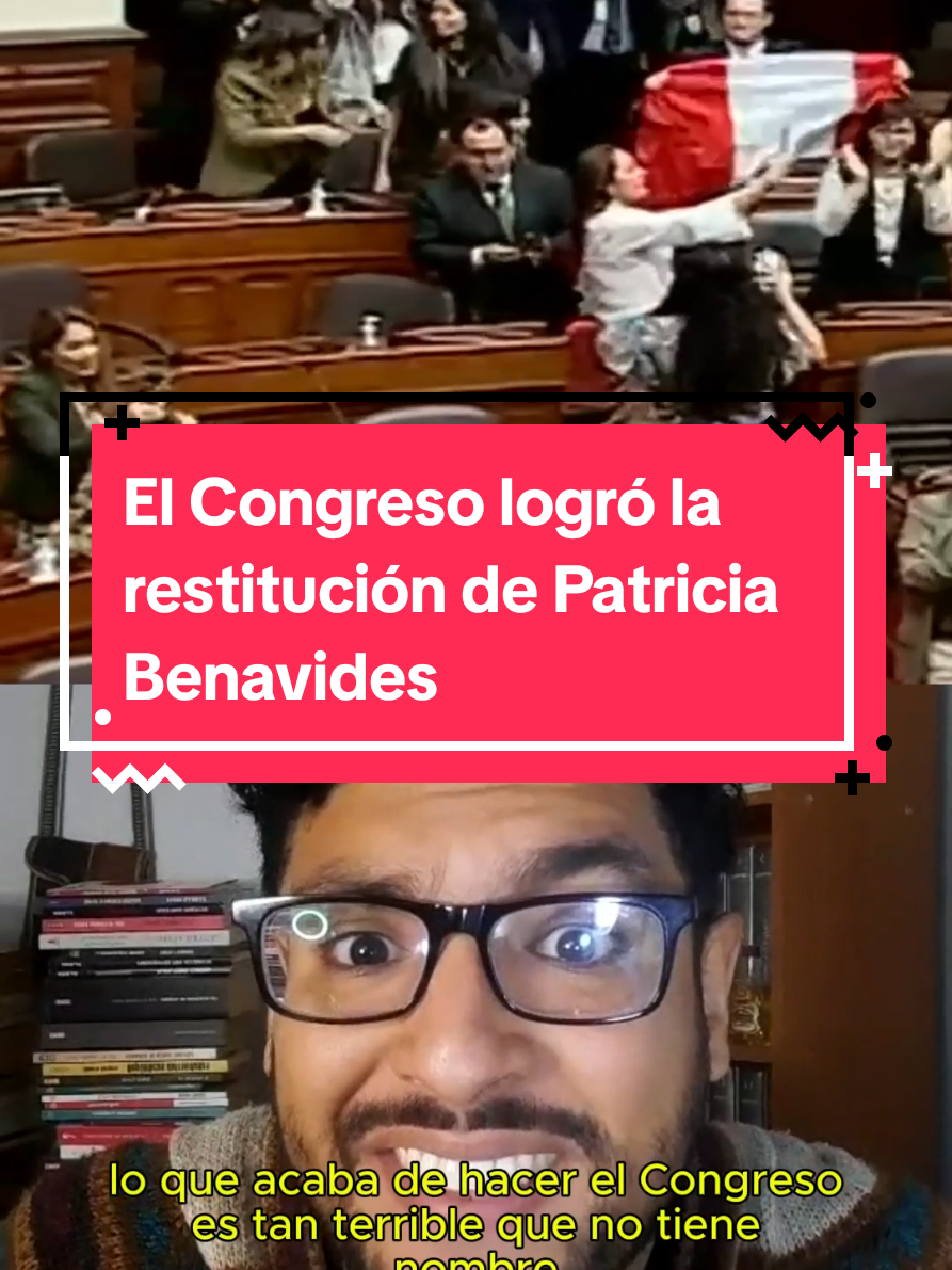 El Congreso logró la restitución de Patricia Benavides. #congreso #patriciabenavides #fiscalia 