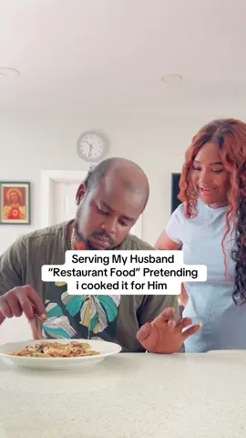 His reaction 😂