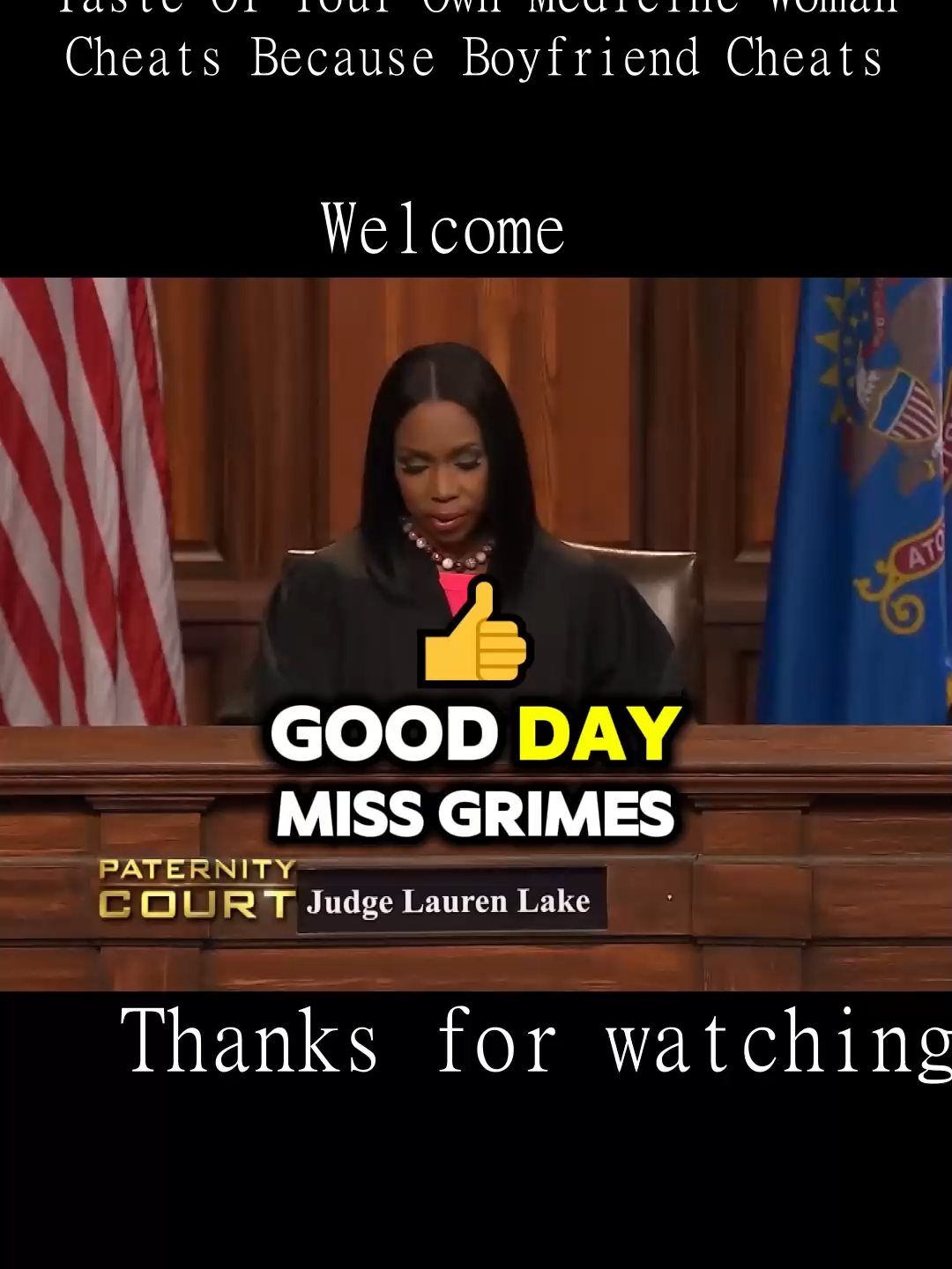 Taste Of Your Own Medicine Woman Cheats Because Boyfriend Cheats Part 01 #court #courtroomdrama #trialwatch #legaltiktokviral #courtroom #judge