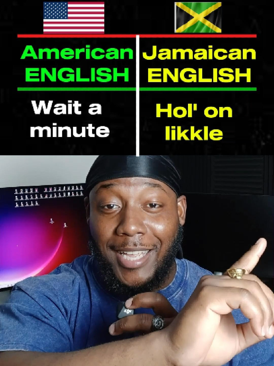 American ENGLISH 🇺🇸 and Jamaican ENGLISH 🇯🇲