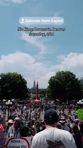 2:47 pm on 6/14/25 #hifromdenver #denvercolorado #nokings 