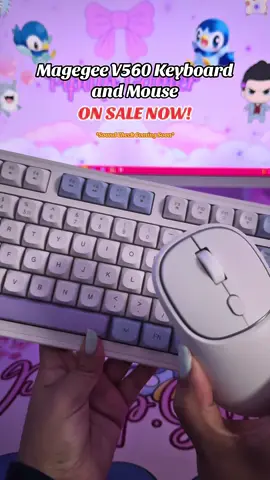 RGB Lighting Keyboard and Mouse Combo ✨ On Sale NOW!! You cannot go wrong with a price like this  -7 Colors Breathing Backlight System -Ergonomically Designed Gaming Work Keyboard and Mouse Set -Stable 2.4G Wireless Connection @@MageGee ##magegee##magegeekeyboard##magegeedirectstore##magegeemechanicalkeyboard##keyboard##gamingkeyboard##magegeev560#g#gamerentiktokf#fypm#mousek#keyboardasmr
