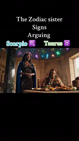 Scorpio ♏️ versus Taurus ♉️ who won? #fyp #zodiacsigns #astrology #sistersigns #scorpio #taurus 