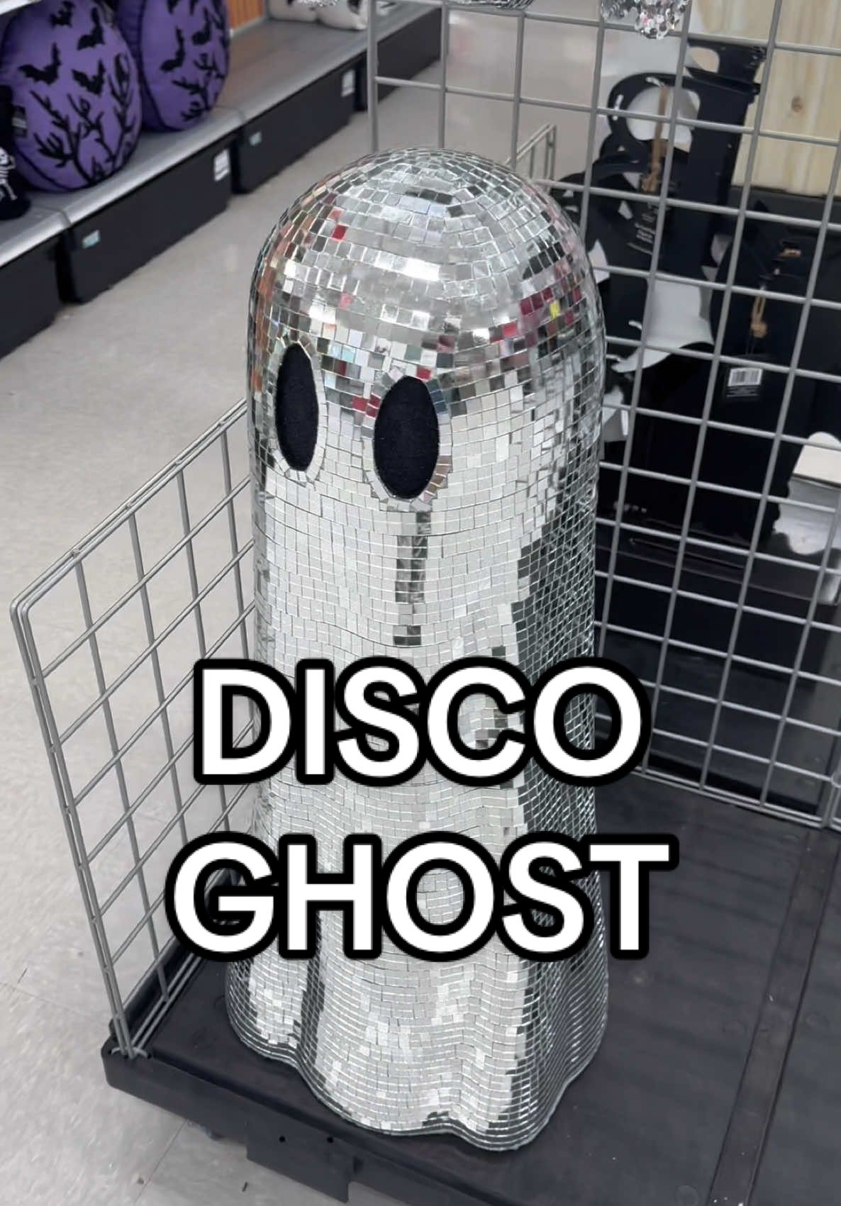 Should I get the disco ghost lol 🪩👻 #shopping #summerween #fyp #DIY #diyproject #housesoftiktok #maximalism @Michaels Stores 
