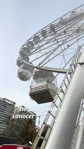 un buen panorama 🎡🥰 #invierno #chile 