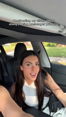 @Andrea Botez is always  passenger princess #sister 