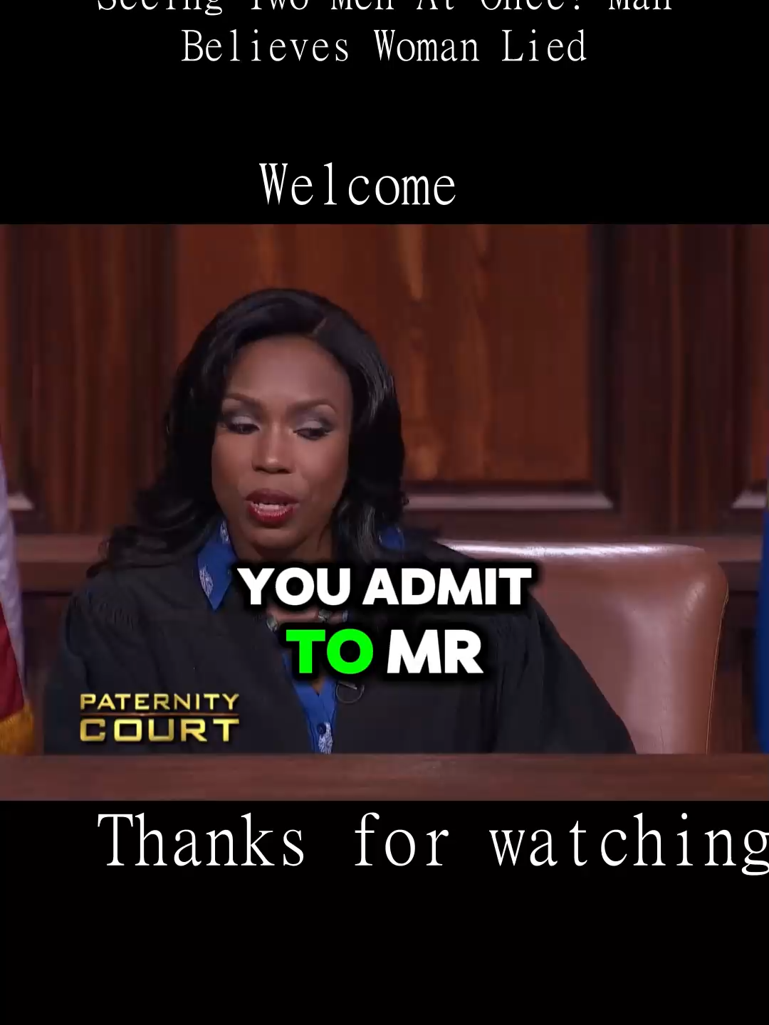 Seeing Two Men At Once! Man Believes Woman Lied Part 03 #court #courtroomdrama #trialwatch #legaltiktokviral #courtroom #judge
