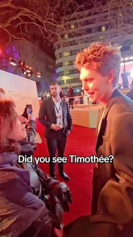 What a meeting! At the premiere of the film 