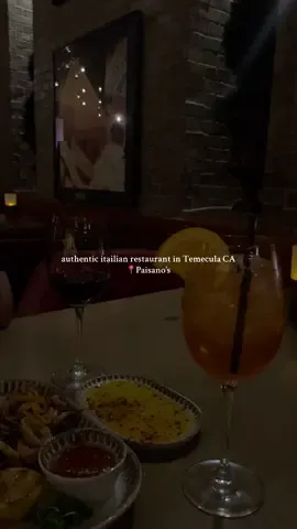 Thier aperol spritz is unreal 😋 🍹 ##italianfood##dinner##pechanga##aperolspritz #CapCut 