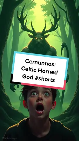 Meet Cernunnos, the mysterious horned god of the Celtic wilds! Discover his legends and powers over nature, animals, and life itself. #shorts #viralshorts #mythology #Celtic #gods #nature #history