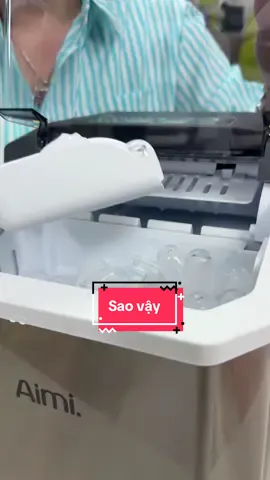 Máy làm đá mini sale sập sàn #thinhhanh #xuhuong #tiktokshop #taphoahongha168 #maylamdamini 