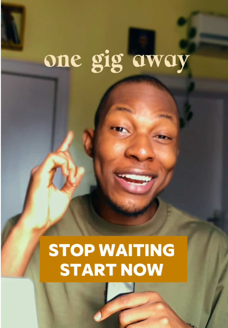 Create that Fiverr gig. Start selling. Stop waiting. Click the link in my bio to lean more! #creatorsearchinsights #fiverr #fiverrsuccess #freelancer 