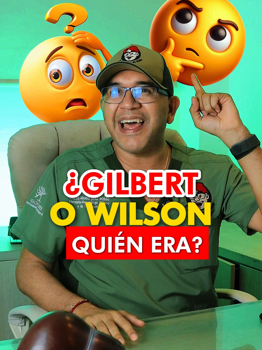 🧬 Gilbert encubría al verdadero culpable: Wilson.#ENFERMEDADDEWILSON #saludhepatica #gilbert #higado