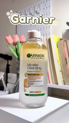 Nước tẩy trang quốc dân 🥰 #garnier #nuoctaytrang #ntt #xuhuong #chamsocda 