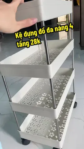 Kệ đựng đồ đa năng 4 tầng 28k #xuhuong #viral #hottrend #kedungdo #kedungdodanang #ke4tang 