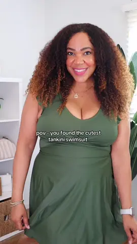 It’s too cute! Comes with shorts. Size large #tankini #swimsuit #swimdress #swimsuitcheck #midsizefashion  #tiktokshop #hannanikole @hannanikole.official @HannaNikole_USA 