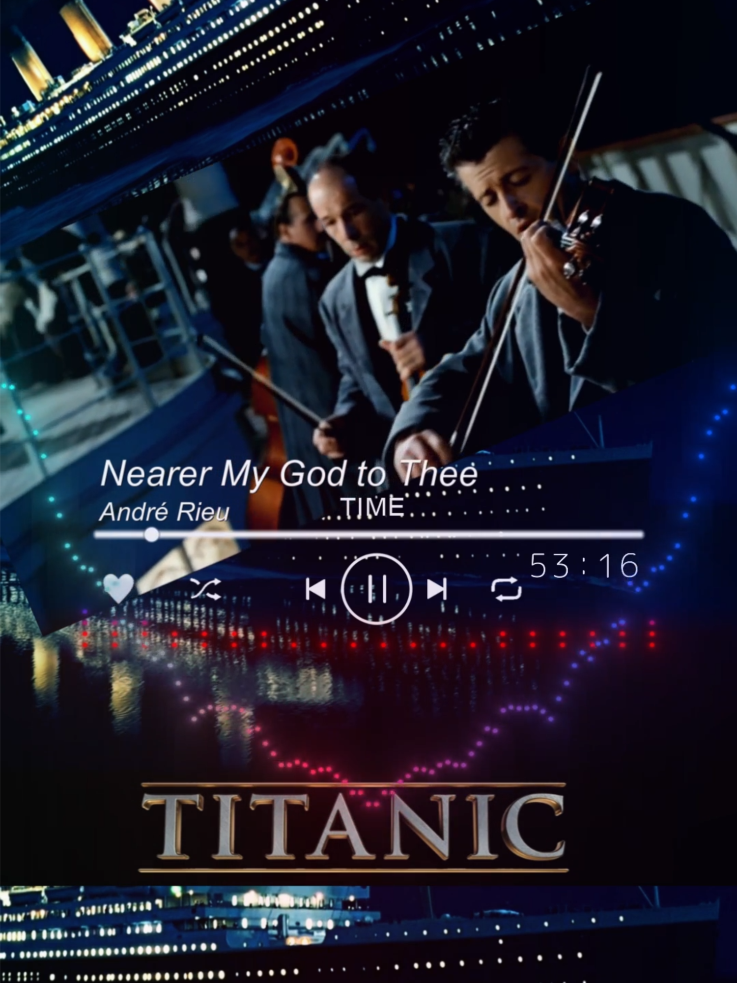 Nearer My God to Thee - André Rieu #soundtracks #movie #titanic