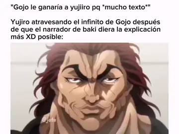 Saramambiche #yujirohanma #gojo #memesdebaki #bakimemes #bakimemes #memes 