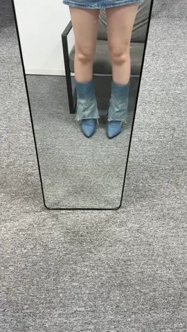 Denim boots#boots#denim #denimboots#miazajoy #creatorsearchinsights #tiktokshop #news 