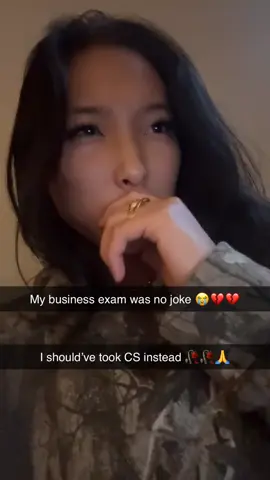 switching to CS asap 😭💔🙏#cs #business #college #career #internship #job #tech #ai #unemployment 