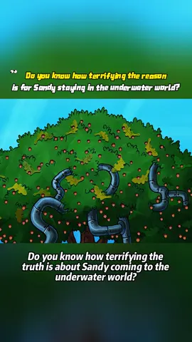 The reason why Sandy lives under the sea is actually this.#movie #shorts #flim #TikTok #animation #fyp #recap #SpongeBob 