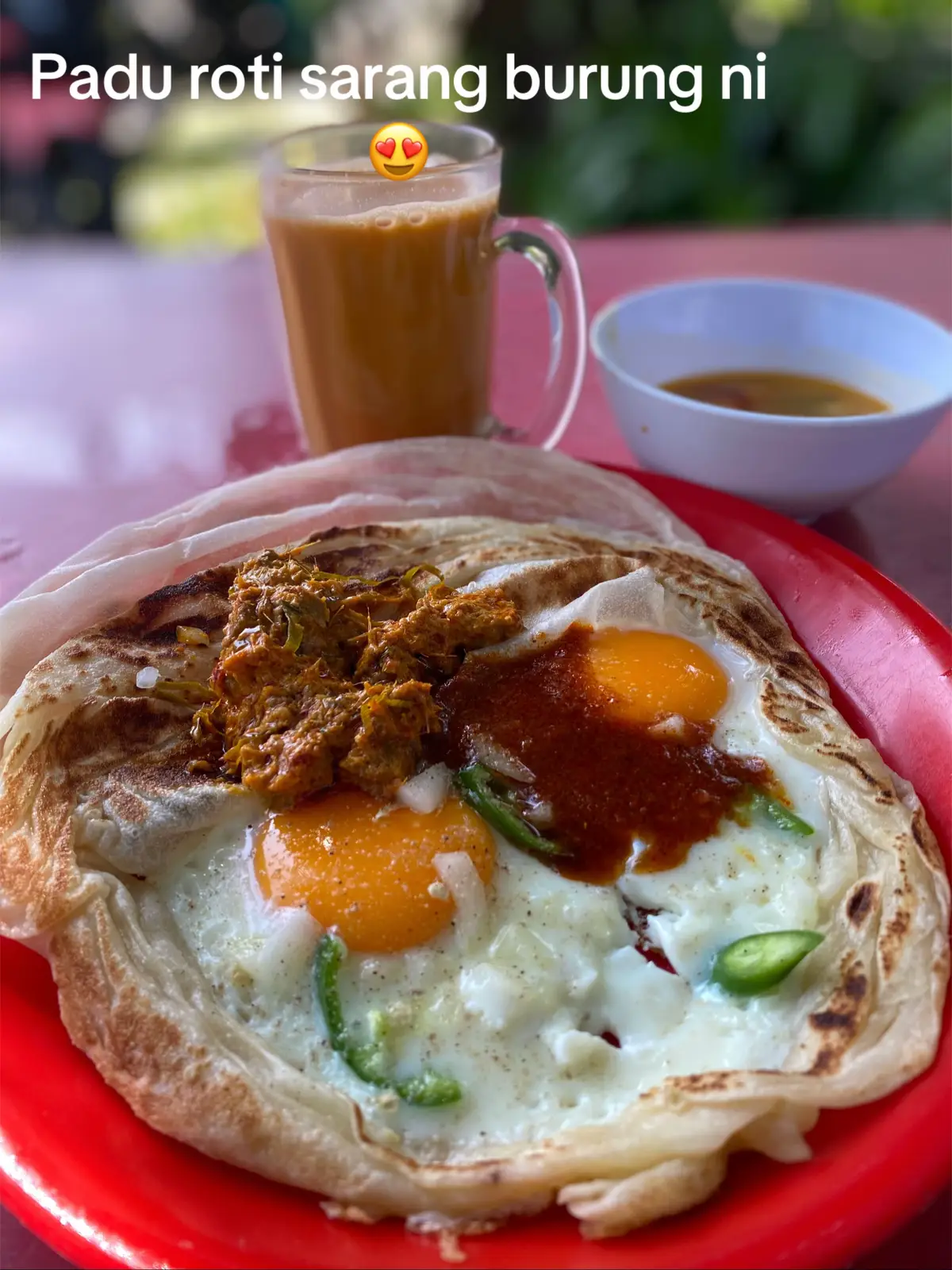 Roti canai beca Nasi lemak pelbagai lauk Nasi kerabu pelbagai lauk My fav - roti sarang burung ... mantap 💪 #sarapanpagi #roticanai #warungbeca #kotaperdanaserikembangan #sedap 