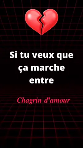 Si tu veux que ça marche entre... #frenchcitation #chagrindamour💔 #souffrance #citation #sad #chagrindamour #triste #separation 