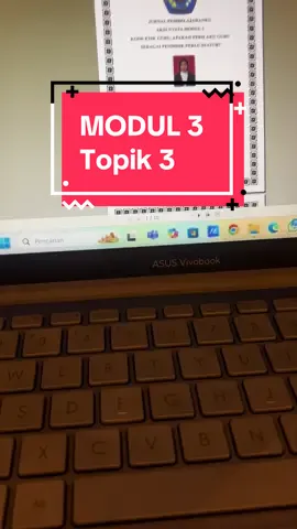 Modul 3 berbeda dengan tah sebelumnya 🫣#ppg2025 #ppgdaljab #infoppg 