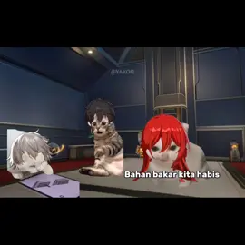 Perihal bensin abis #HonkaiStarRail #catmeme #memekucing #himeko #danheng #foryoupage #trending #GenshinImpact #amphoreus #hsr #hoyocreators #mihoyo 