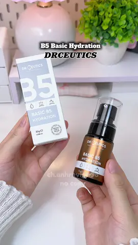 Tinh chất B5 ph.ục h.ồi và dưỡng ẩm cho da dầu và dầu mụn ✨#tinhchatb5 #serumdrceutics #drceutics #skincare #youpikchallenge #TIKTOK 