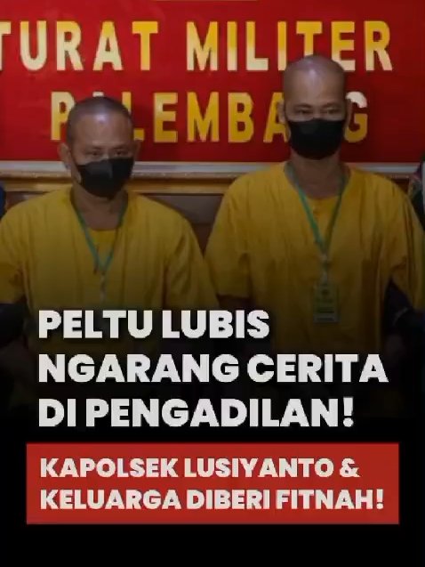 Kebohongan Peltu Lubis (Bandar Sabung Ayam P3mbunuh Kapolsek Lusiyanto) terlihat di Pengadilan. Ia mengarang cerita untuk cuci tangan. Mari kawal kasus ini agar terbongkar kemana aliran dana sabung ayam. #fyp #viral #sabungayam