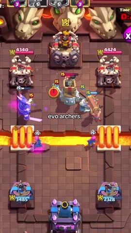 evo archers need a nerf! 😭 #clashroyale #clash #clashroyaledaily #clashroyalemoments #supercell #tiktok #youtube #fyp #clashroyaletips #clashroyalememes #clashroyaledeck #clashroyal #fy 