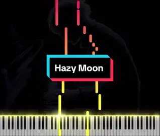 Hazy Moon #piano #pianotutorial #tutorial #fyp #viral #hazymoon 
