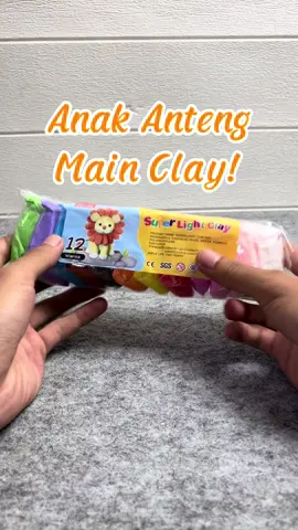 Anak Anteng Main Clay! #mainananak #claymainan #claymainananak #aimilo #satukontentiaphari 