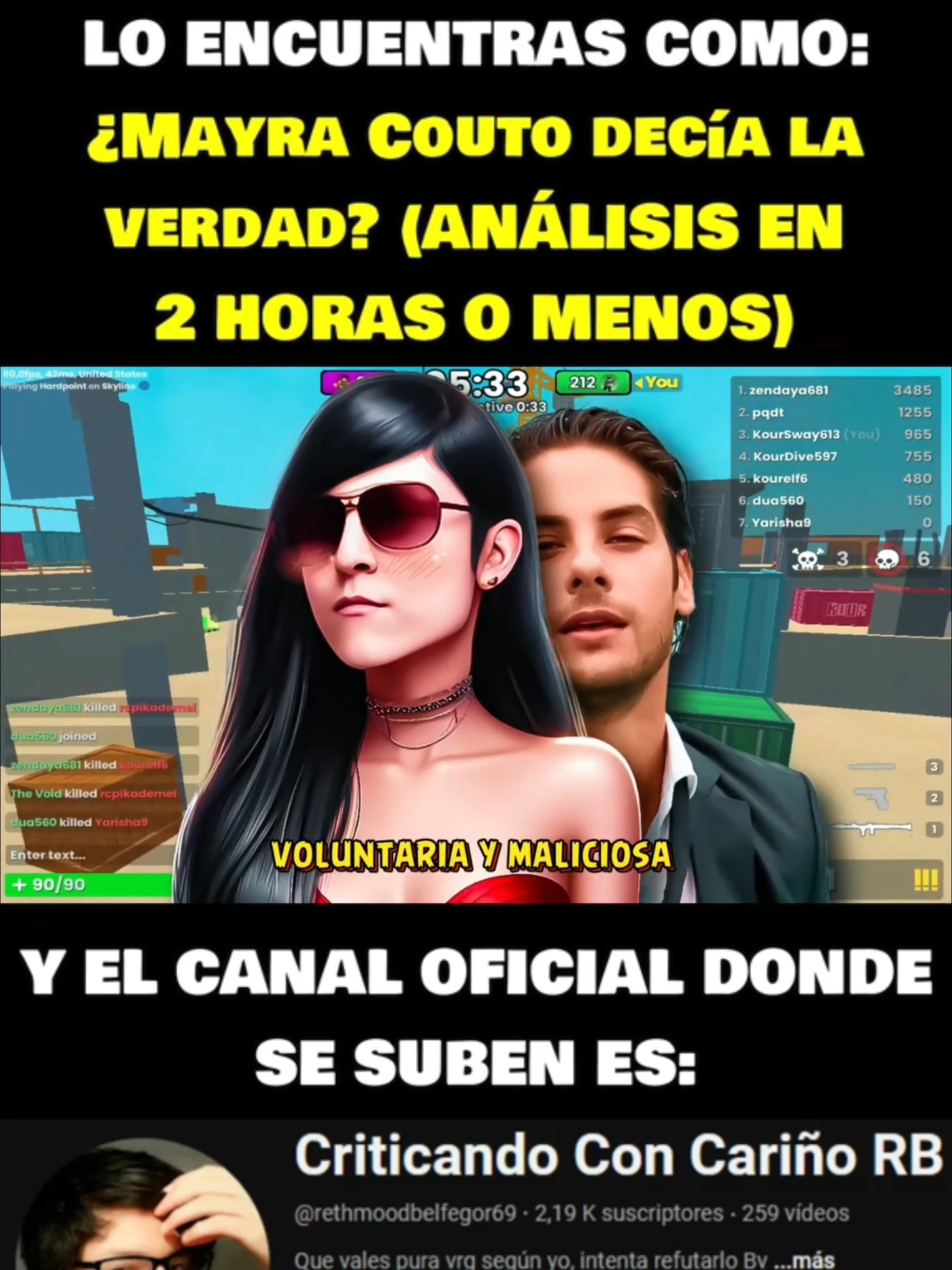 ¿Mayra tenia razón? #alfondohaysitio #andreswiese #mayracouto #afhs #reth #critica #análisis #reseña #criticandoconcariño
