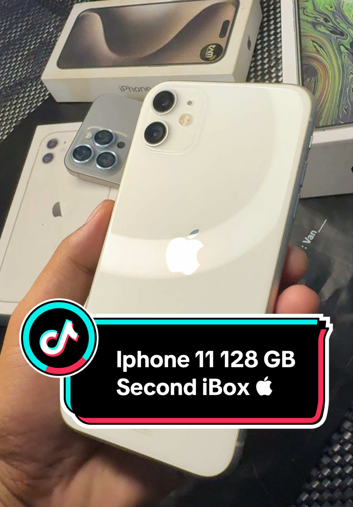 IPhone 11 128 GB Second iBox   •  Jaringan 4G LTE ✅ •  Batery Healt 100% ( sudah ganti batery bergaransi ) ✅ •  Icloud Siap Login Baru ✅ •  Semua part Original ✅ •  Kelengkapan Fullset ✅ •  Truetone : AKTIF •  Face Id : AKTIF •  WiFi/Bluetooth : AKTIF •  Kamera Depan : NORMAL •  Kamera Belakang : NORMAL •  Flash (Senter) : AKTIF •  Spiker Atas : NORMAL  •  Spiker Bawah : NORMAL •  Mic Bawah : NORMAL •  Getar (Fibrator) : AKTIF  •  Semua Fungsional Tombol : NORMAL  •  Sensor Telpon (Proxymiti) : AKTIF  COD Area kupang / Layani pengiriman ke luar daerah✈️  *** Terima jual  / beli & tukar tambah iphone second ✅ #van #iphone #murah #fyppppppppppppppppppppppp #store #kupang #nttpride🏝🔥 #fyp 