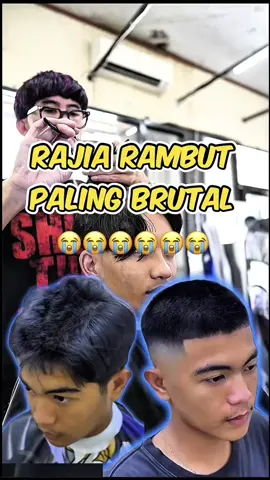 rajia rambut sekolah paling brutal 💈✂️🔥 #haircut #rajiarambut #sekolah #fypage #fyp #hairstyle #gayarambut #barbershop #viraltiktok  @barberken.id 🤝🙏